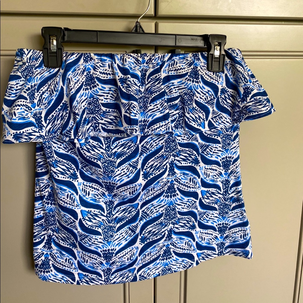 Lilly Pulitzer Wiley tube top-A mermaids tail Sml